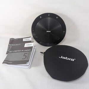 Jabra Speak 510 PHS002W Wireless Bluetooth USB Speakerphone Black Tested Works